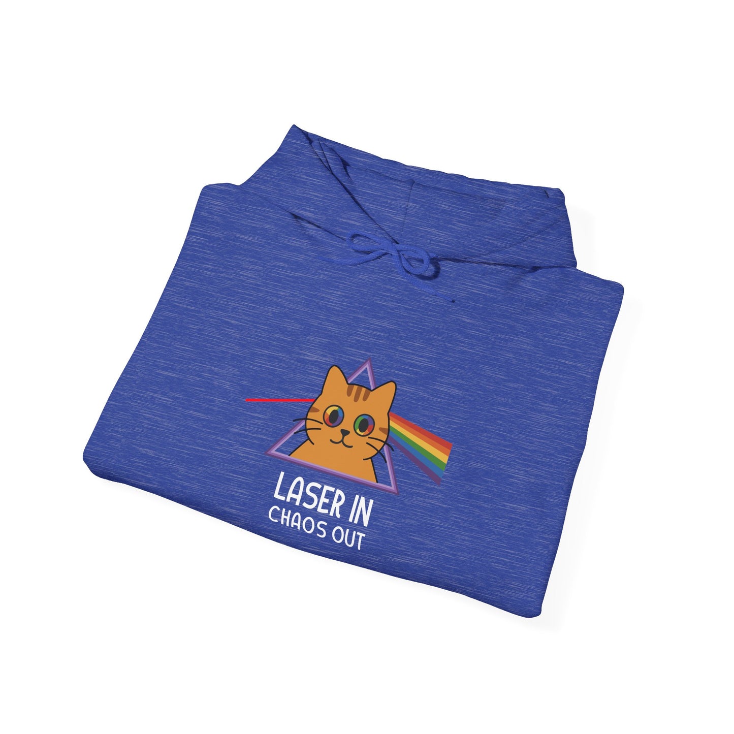 Hoodie: Laser In - Chaos Out (Unisex Heavy Blend™)