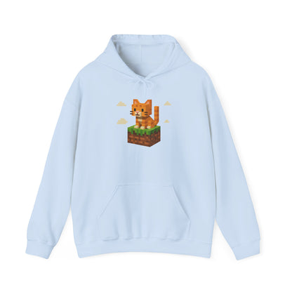 Hoodie: Minecraft Cat (Unisex Heavy Blend™)