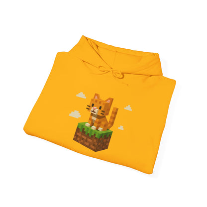 Hoodie: Minecraft Cat (Unisex Heavy Blend™)