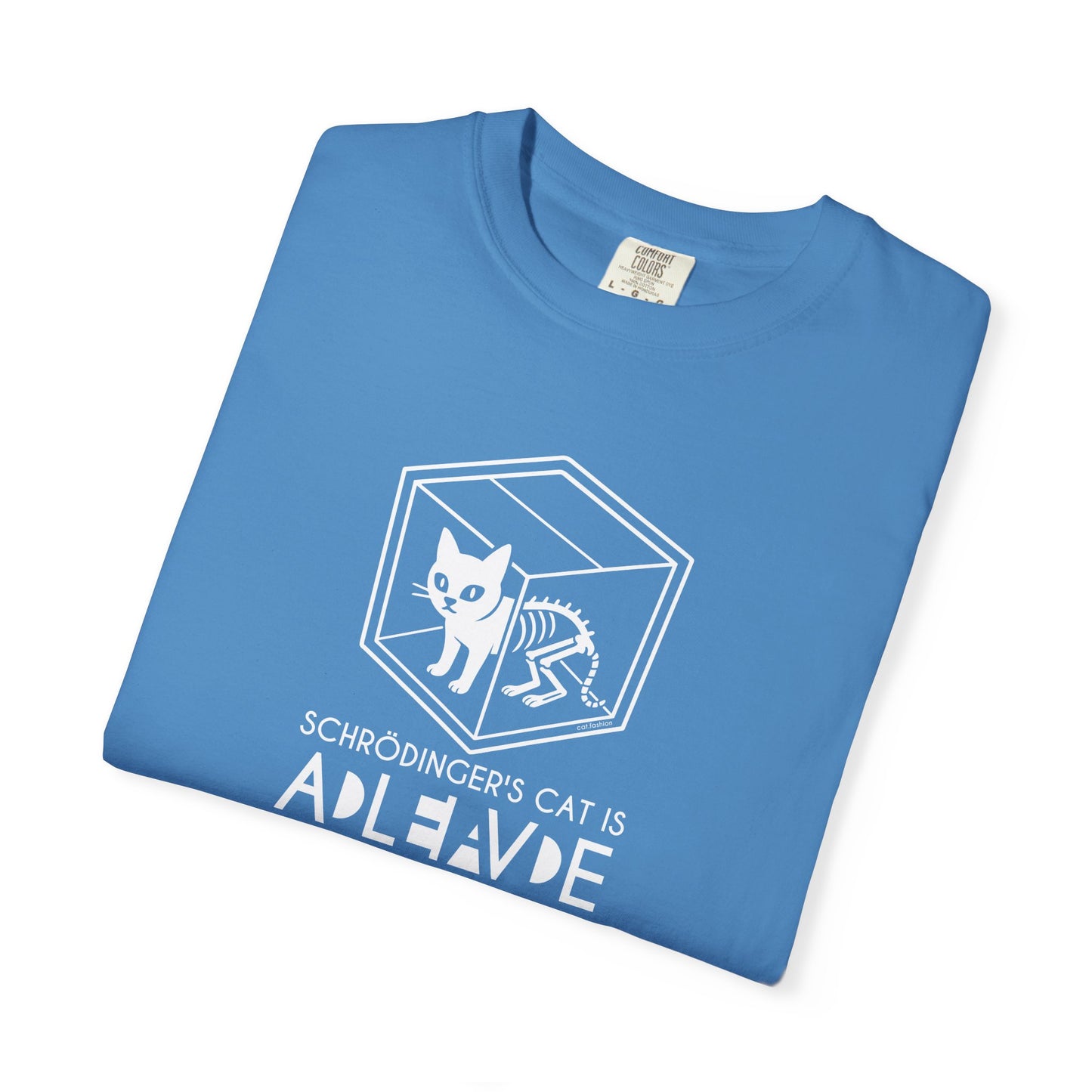 T-Shirt: Schrödinger’s Cat Paradox – Funny Quantum Physics Graphic Tee – Cool Unisex Science Shirt for Nerdy Vibes