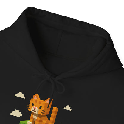 Hoodie: Minecraft Cat (Unisex Heavy Blend™)