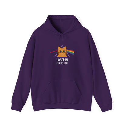 Hoodie: Laser In - Chaos Out (Unisex Heavy Blend™)