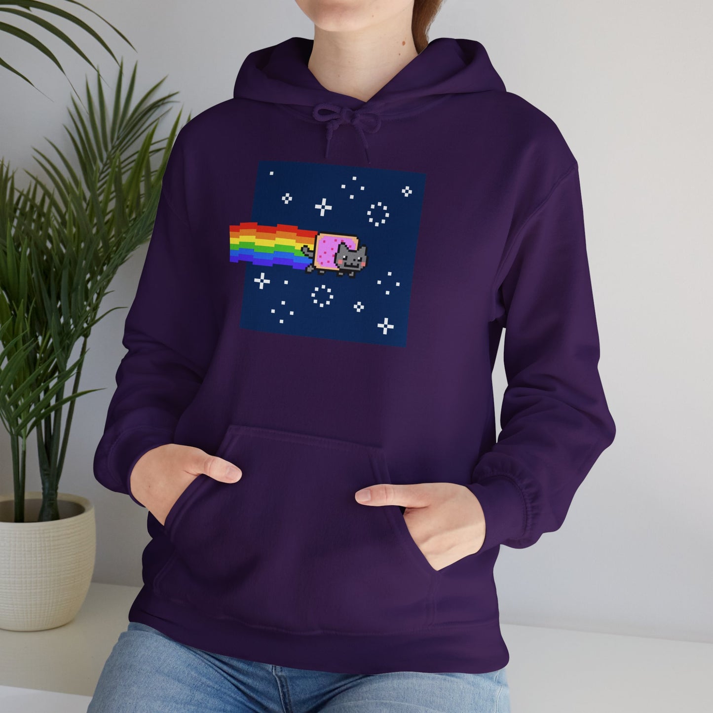 Hoodie: Nyan Cat (Unisex Heavy Blend™)