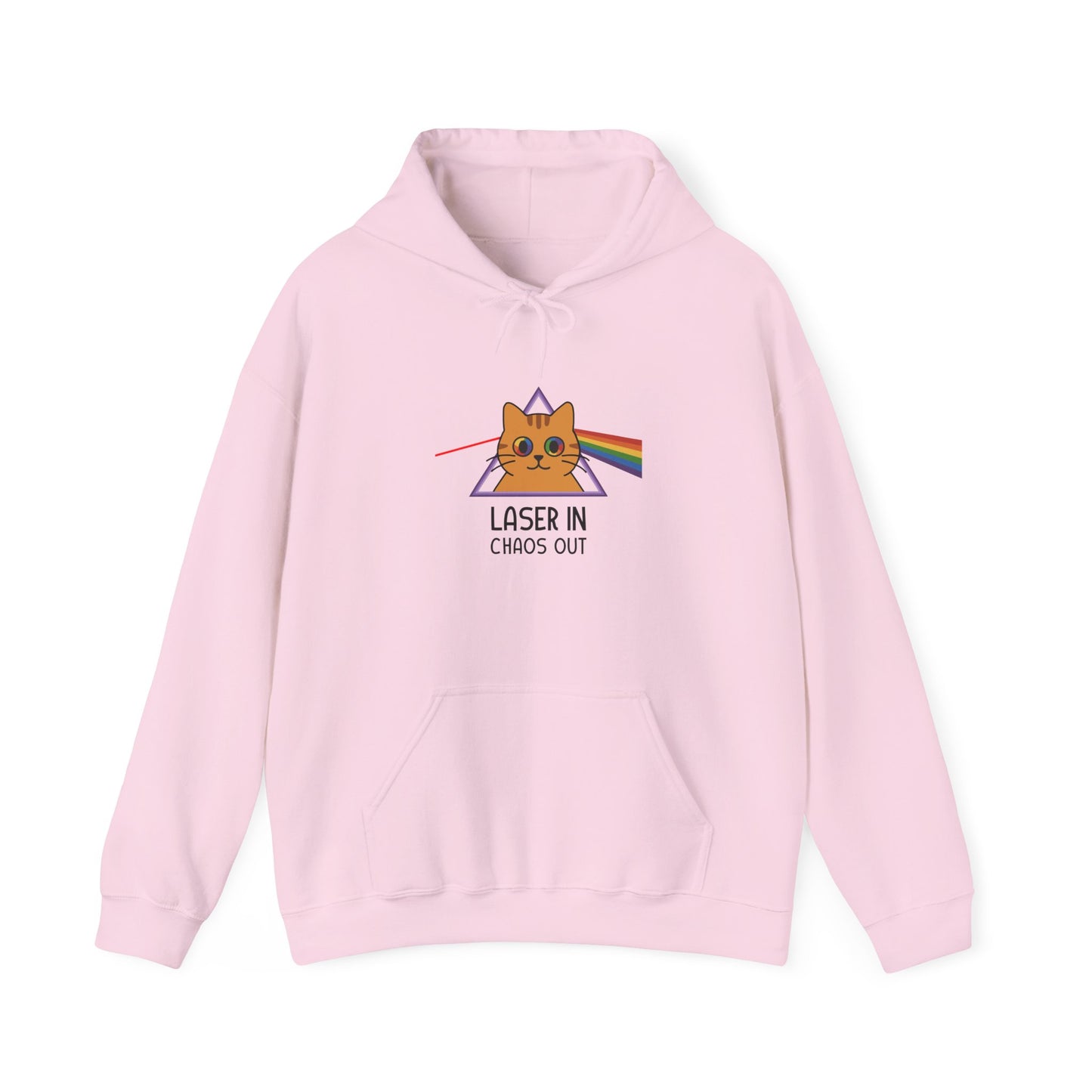 Hoodie: Laser In - Chaos Out (Unisex Heavy Blend™)