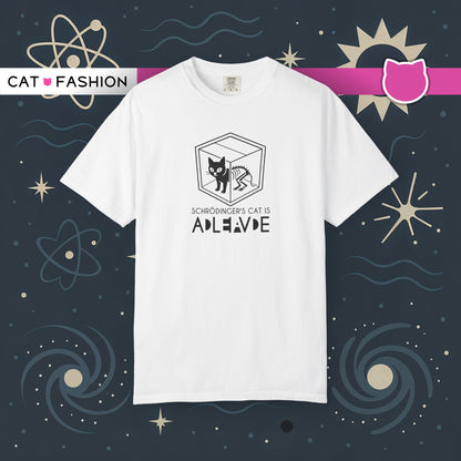 T-Shirt: Schrödinger’s Cat Paradox – Funny Quantum Physics Graphic Tee – Cool Unisex Science Shirt for Nerdy Vibes