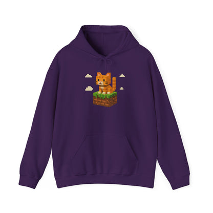 Hoodie: Minecraft Cat (Unisex Heavy Blend™)