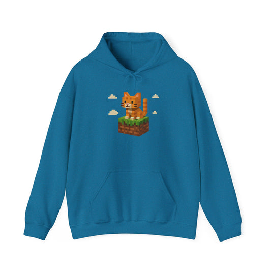 Hoodie: Minecraft Cat (Unisex Heavy Blend™)