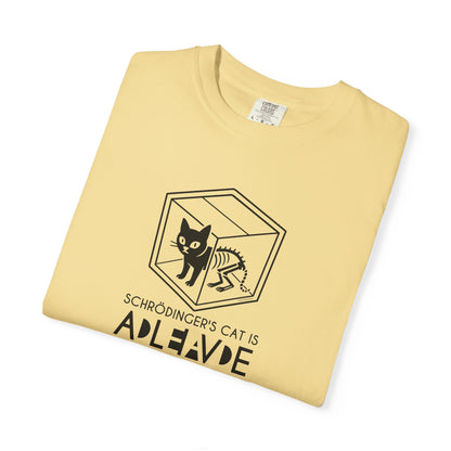 T-Shirt: Schrödinger’s Cat Paradox – Funny Quantum Physics Graphic Tee – Cool Unisex Science Shirt for Nerdy Vibes