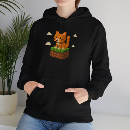 Hoodie: Minecraft Cat (Unisex Heavy Blend™)