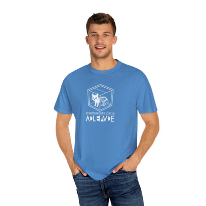 T-Shirt: Schrödinger’s Cat Paradox – Funny Quantum Physics Graphic Tee – Cool Unisex Science Shirt for Nerdy Vibes