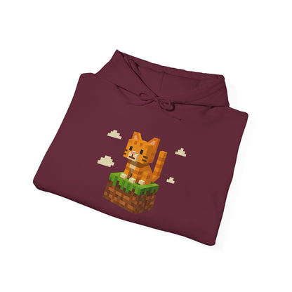 Hoodie: Minecraft Cat (Unisex Heavy Blend™)
