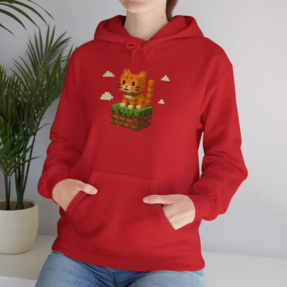 Hoodie: Minecraft Cat (Unisex Heavy Blend™)