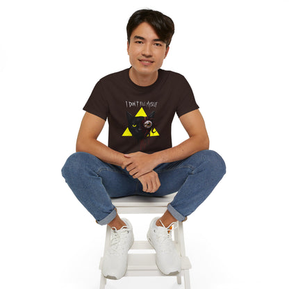 T-Shirt: I Don’t Feel Myself – Alien Horror Cat Graphic Tee – Creepy Gothic Unisex Shirt for Halloween & Sci-Fi Fans