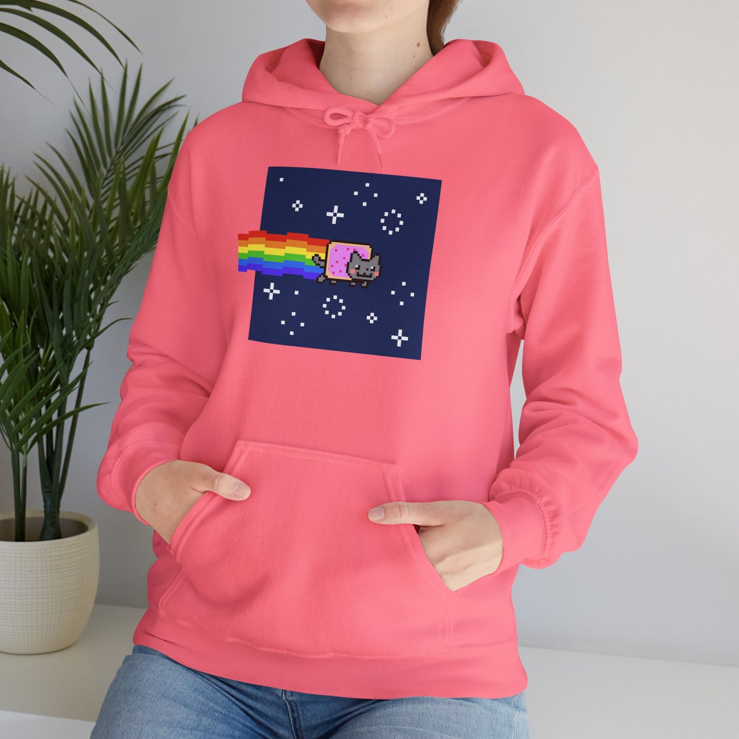 Hoodie: Nyan Cat (Unisex Heavy Blend™)