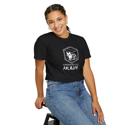 T-Shirt: Schrödinger’s Cat Paradox – Funny Quantum Physics Graphic Tee – Cool Unisex Science Shirt for Nerdy Vibes
